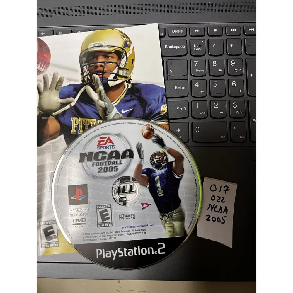 NCAA Football 2005 Sony PlayStation 2 PS2 EA Sports Complete CIB Fitzgerald